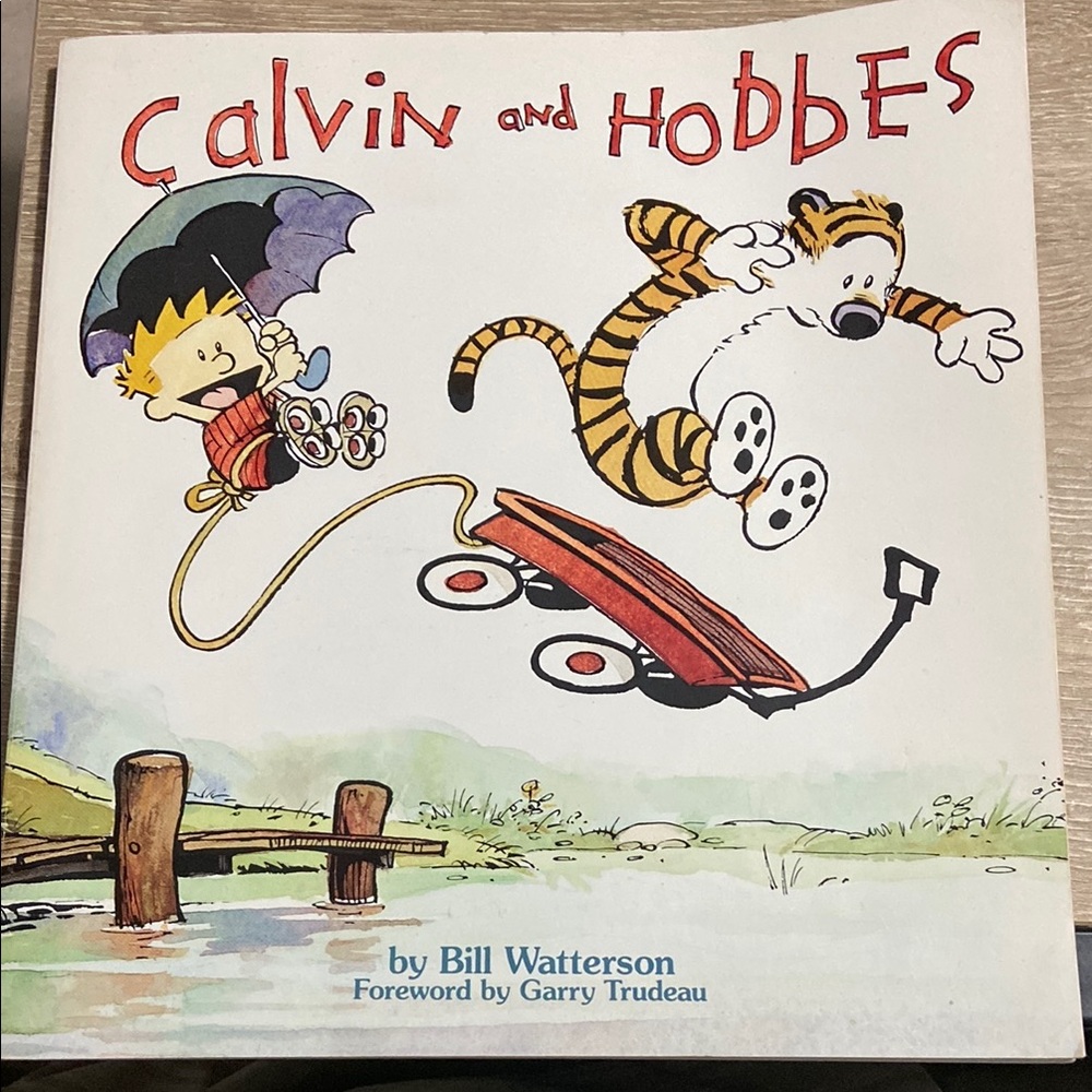 Vintage Calvin and Hobbes Comic Book